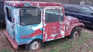 1971/1972 Mail Jeep! #jeep #mail #postal #service #mahansautosalvage #part #mechanic #kensational 