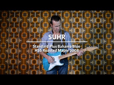 Suhr Standard Plus Bahama Blue HSS Roasted Maple played by Erwin van Ligten | Demo @ TFOA