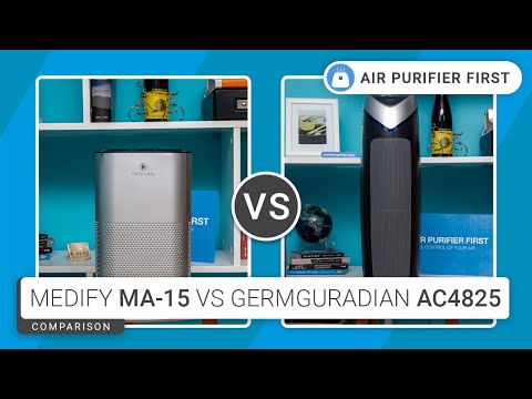Medify Air MA-15 Vs GermGuardian AC4825 - Comparison