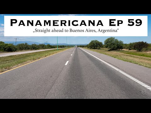 Thumbnail for Panamericana Ep59 - "Straight ahead To Buenos Aires", boring straights. 2007 BMW G 650 XCountry