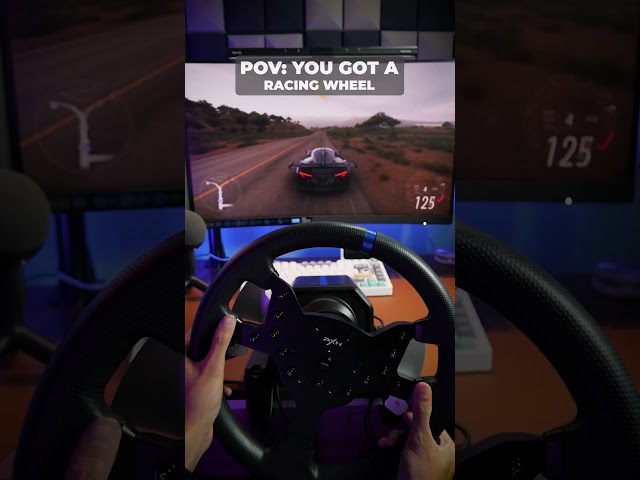Vídeo relacionado con PXN V99 Volante de carreras para PC con pedales y palanca de cambios, volante con Force Feedback 3NM para Xbox One, Xbox Series X/S, PC, PS4