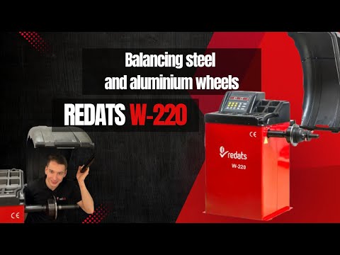 🔧 Balancing Steel and Alloy Wheels – REDATS W-220 | How to Properly Balance Wheels?