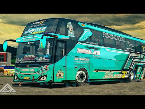 LIVERY TJ JUPITER REBORN "NEW FONT" || MOD BUSSID FREE