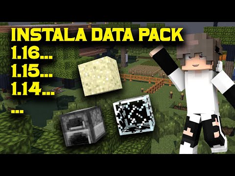 How to put Data Packs in Minecraft 1.16 |  Fast and easy
