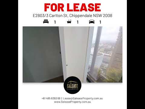 E2803/3 Carlton St, Chippendale, NSW 2008, 1 Bedrooms, 1 Bathrooms, Apartment