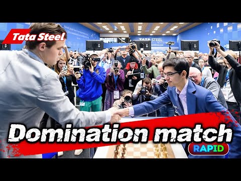 Magnus Carlsen Vs Anish Giri || Tata steel Rapid Chess