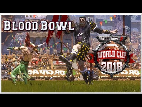 Blood Bowl 2 - World Cup 2018 1st Rd Schod(Wood Elves) vs. Серый Шмель(Necro)!