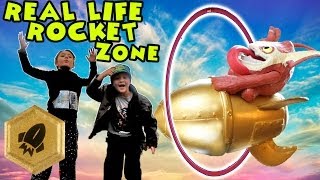 Real Life Rocket Zone / A Trigger Happy Adventure (Skylanders Swap Force)