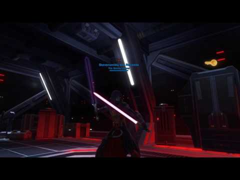 Star Wars  The Old Republic Sith Marauder Black Purple Sabers