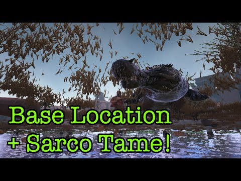 Base Location + Metal Tools And A Crazy SARCO TAME! -=- Ark Ragnarok PvP Ep 2