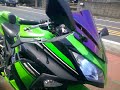 カワサキ ニンジャ 250 問合せＮＯ．５３３７★ツキギマフラー！ＥＴＣ付き！シガー＆ＵＳＢ電源付き！ライムグリーン！