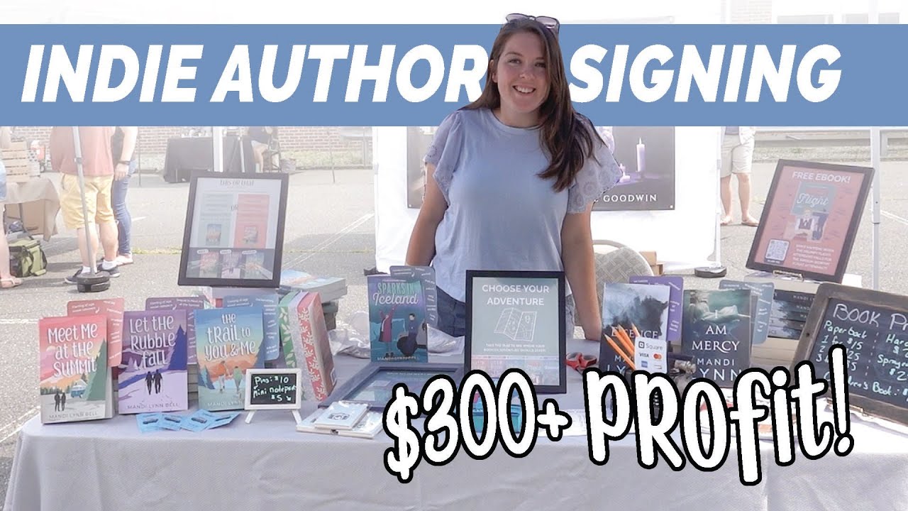 My Secret to a Successful Book Signing Event! - Author Vlog