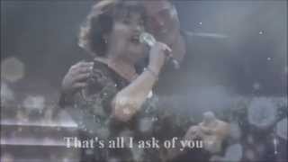 Susan Boyle - Susan and Donny Osmond " All I Ask Of You "