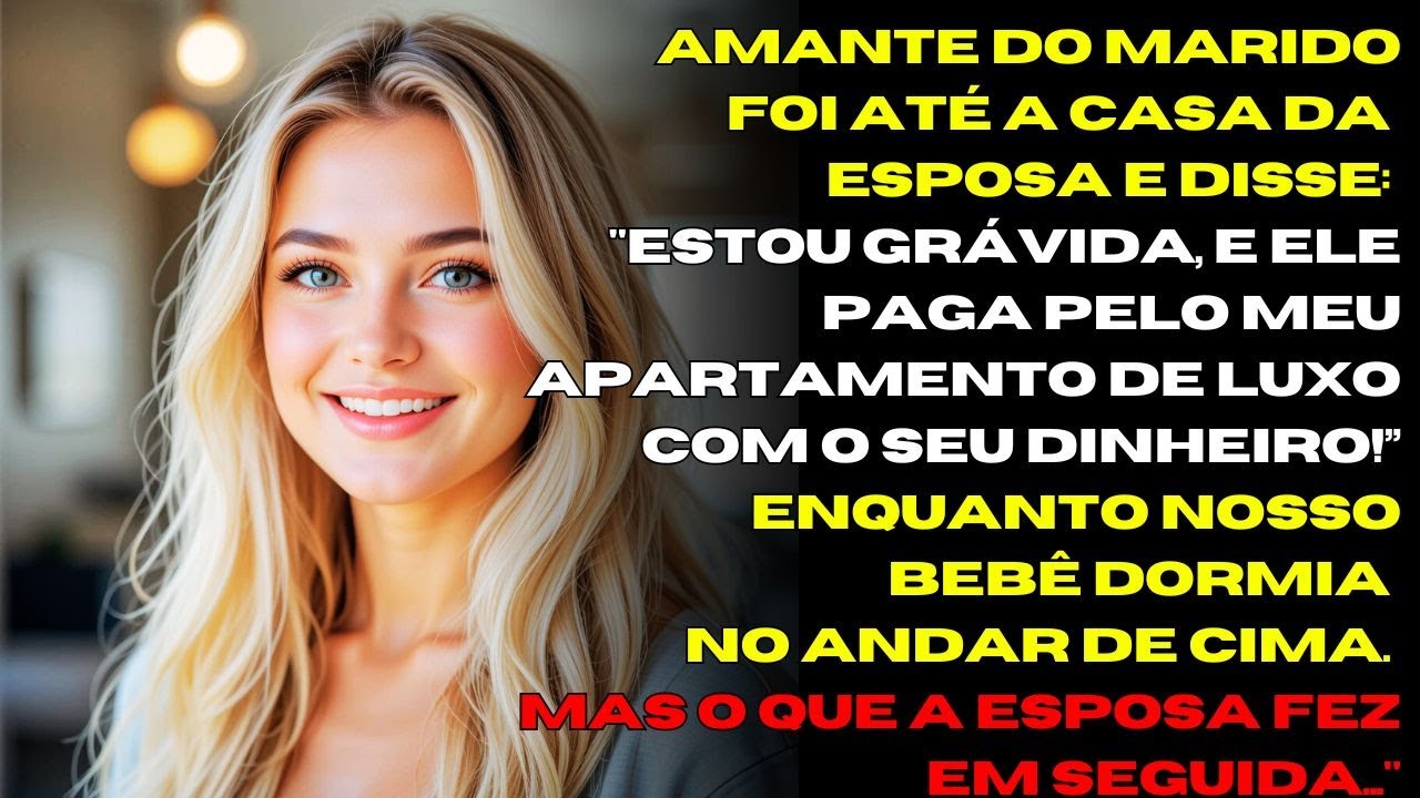 AMANTE DE MARIDO INFIEL FOI ATÉ CASA DA ESPOSA DIZER: ESTOU GRÁVIDA ELE PAGA MEU APARTAMENTO DE LUXO