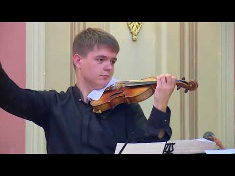 NIKOLA PAJANOVIĆ / Menuhin Competition 2018, Senior semi-finals