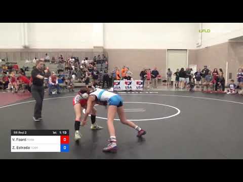 2018 Women's National /Schoolgirl 85 RR Rnd 2 - Virginia Foard (Team) Vs. Zao Estrada (Team).mp4