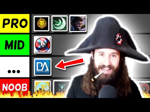 I Ranked All Total War YouTubers on a Tier List...