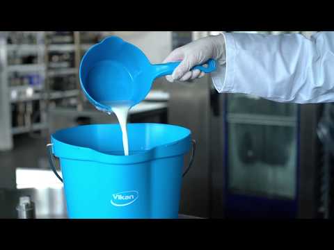 Rund Skopa Vikan Blå 1L - Youtube manufacturer video 2