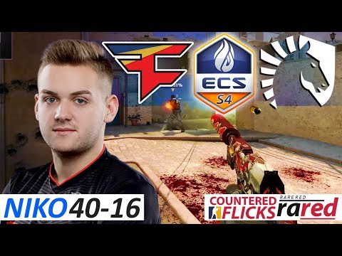 NiKo 40-16 / FaZe vs Liquid / ECS Season 4 Finals - Groups Stage