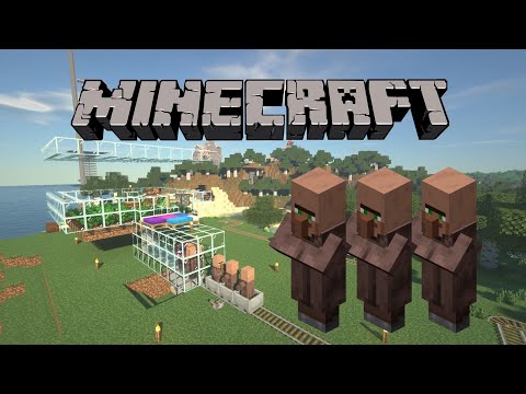 LA FARM DI VILLAGER!!! SEMPLICISSIMA E SUPEREFFICACE!!! JAVA 1.21 e 1.20 – Tutorial Minecraft ITA