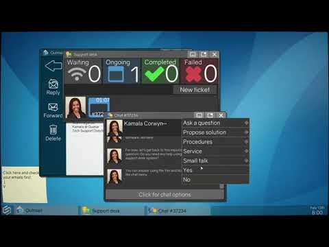 Tech Support Error Unknown Gameplay (PC game).