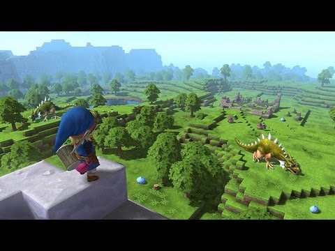 18 Minutes of Dragon Quest Builders Gameplay - TGS 2015