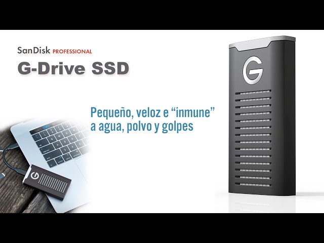 Vídeo relacionado con SanDisk Professional 8TB G-DRIVE Project, with PRO-BLADE SSD Mag Slot, Thunderbolt 3, USB (10Gbps), 7200RPM Enterprise Class Hard Drive, Up to 250MB/s read