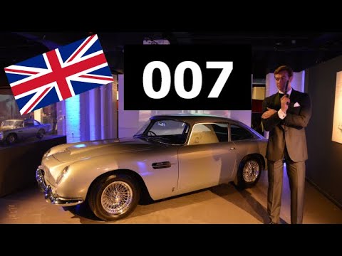 JAMES BOND EXHIBIT (BOND IN MOTION) AT THE LONDON FILM MUSEUM (007 IN 4K)