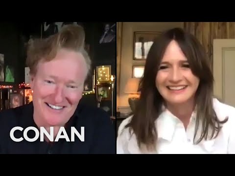 Emily Mortimer Looks Like She's In An Agatha Christie Novel | CONAN on TBS