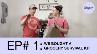 We Bought a Grocery Survival Kit From a Local Restaurant!
