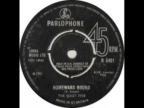 UK New Entry 1966 (119) The Quiet Five - Homeward Bound