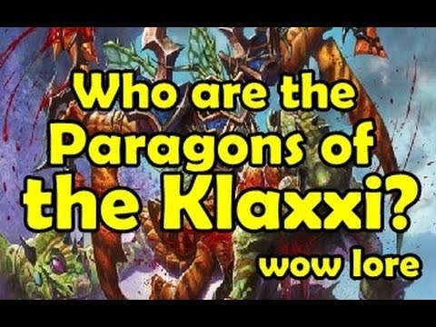 Who are the Paragons of the Klaxxi - Wow Lore
