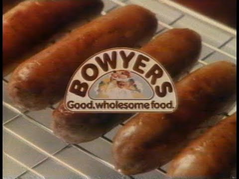 Thursday 15th September 1983 CH4 - Adverts - Bowyers Sausages - Fanny Waterman’s Piano Progress