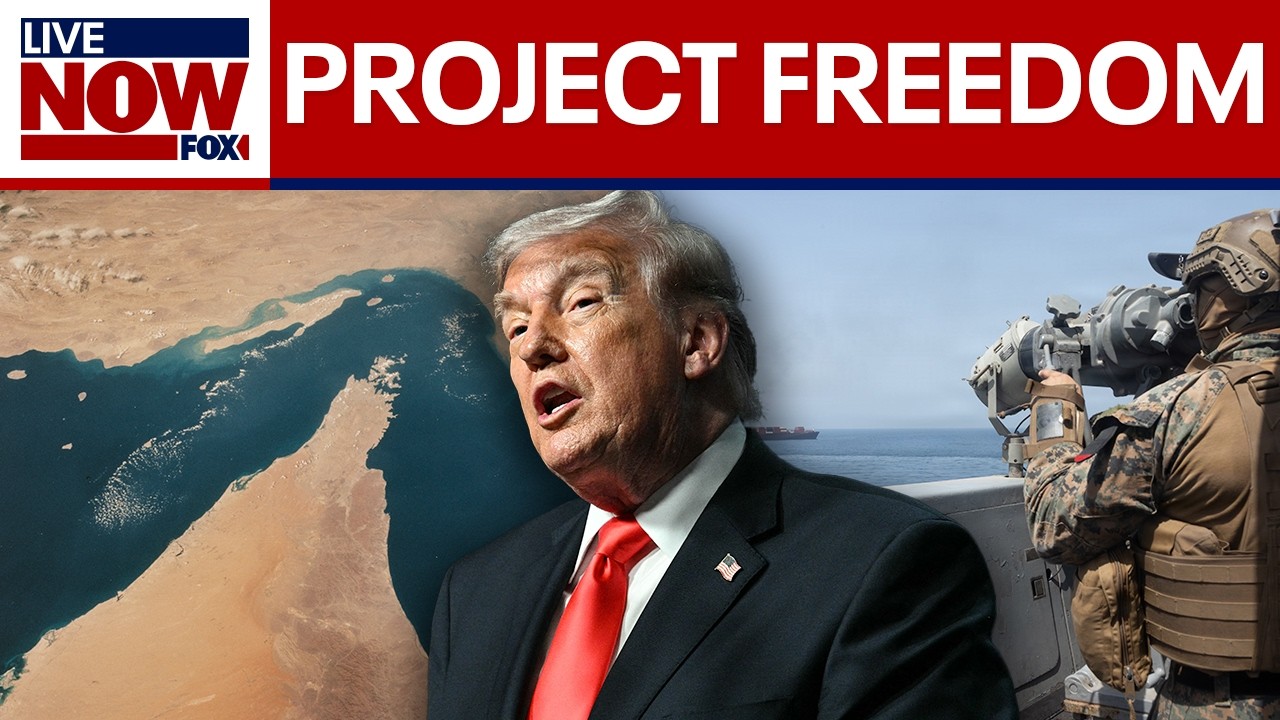 BREAKING: Trump announces ‘Project Freedom’ to help free Strait of Hormuz ships