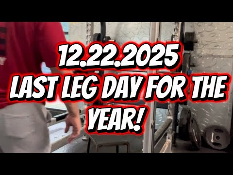 12.22.2025 Last Leg Day for the year. 