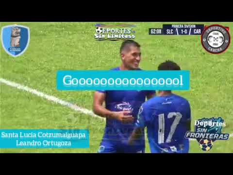 Resumen del partido Deportivo Carcha Vrs Santa Lucia Cotzumalguapa