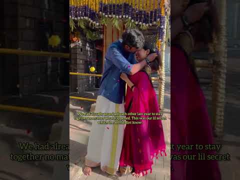 Our lil secret since 2023 🦋❤️🧿 #diyakrishna #ozytalkies #wedding #love