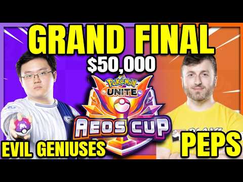 HISTORIC GRAND FINAL EU vs NA Peps vs Evil Geniuses - EUIC Aeos Cup | Pokemon Unite