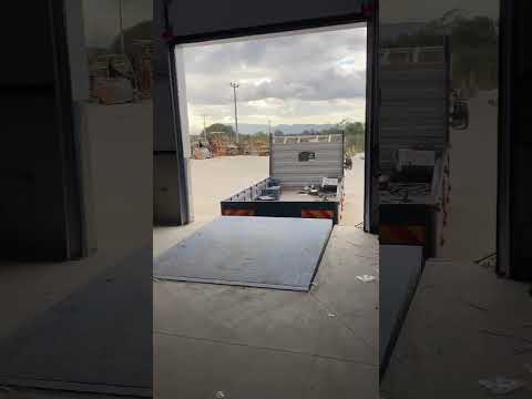 sectional door solution designed for logistics loading areas