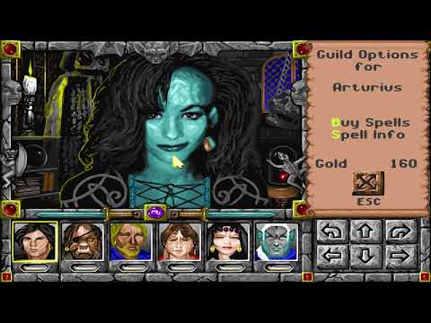 2064 Might and Magic IV 4 Clouds of Xeen PC DOS 1440p 60fps