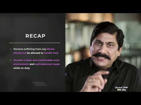 Personal Hygiene (Module 12) | FSSAI