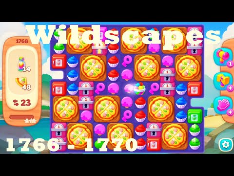 Wildscapes Level 1766 - 1770 HD Walkthrough | 3 - match game | gameplay | android | ios | pc | app