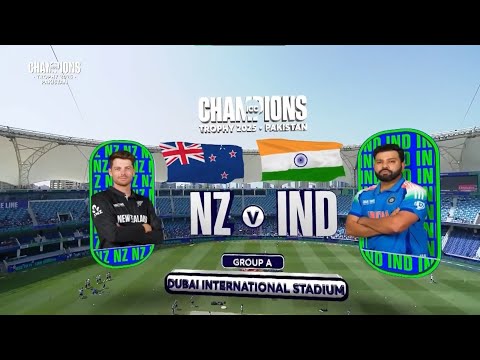 Full Highlights   India vs New Zealand   12th Match   ICC Champion Trophy 2025 Pakistan