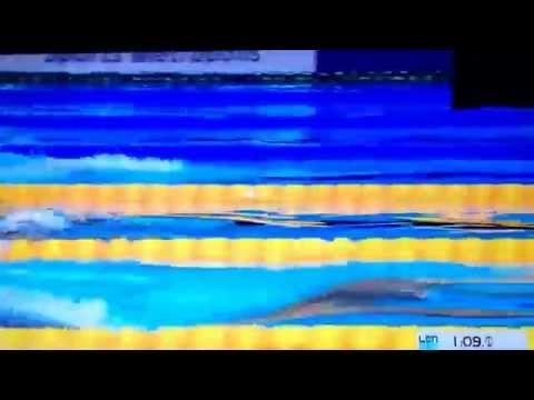 Berlin 2014 swimming final 200m medley - men incredible last 50 meters