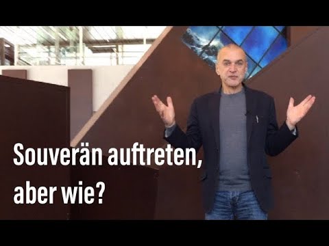 Souverän auftreten mit Gestik und Stimme, aber wie?