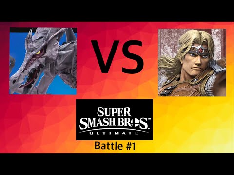RIDLEY VS SIMON - Super Smash Bros Ultimate Battle #1