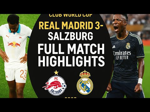 🔥 Real Madrid 3-0 Resumo Salzburg | Match Highlights | Goal Show! ⚽️