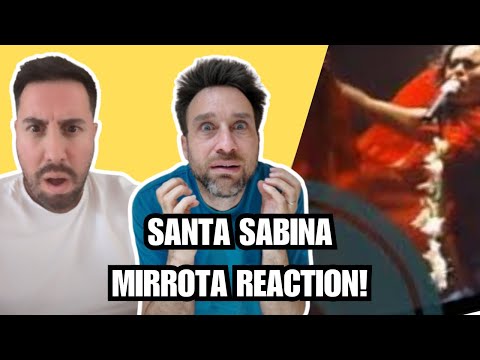 British Reaction to Santa Sabina – Mirrota (Live Performance)
