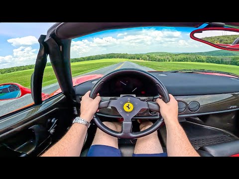 Thumbnail for What It's Like To Drive A Ferrari F50 (POV) by Ferrari F50 GT