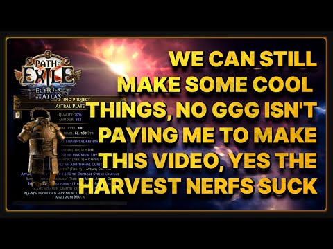 PoE 3.13: A Way to Use Harvest Crafting, Post-Nerf